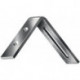 Angle de réglage L.80x65mm B.20mm S.4mm acier brut galvanisé bleu (Par 20)
