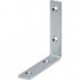 Equerre L.120mm B.20mm S.5mm Acier galvanisé bleu - Trous-D.6mm VORMANN (Par 10)