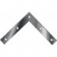 Equerres L.100x100mm B.15mm S.1,5mm acier galva bleu. (Par 20)