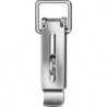 Serrure de tension, hauteur 110 mm, largeur 37 mm, acier galvanisé bleu avec option d'étanchéité DIN 3133 VORMANN