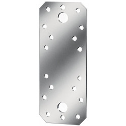 Connecteur plat L.180mm B.40mm S.2,5mm STA roh sendzimirverzinkt (Par 50)