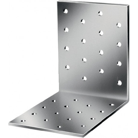 Equerre perforée 60x60x60mm S.2,5mm VORMANN (Par 50)