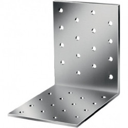 Equerre perforée 80x80x80mm S.2,5mm VORMANN (Par 50)