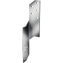 Connecteur Ancrage de panne de chevron droite 170x30x2mm VORMANN (Par 50)