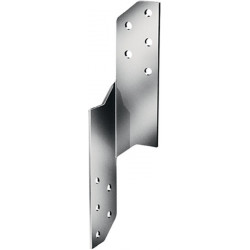 Connecteur Ancrage de panne de chevron gauche 170x30x2mm VORMANN (Par 50)