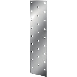 Plaque perforée H160xB40xS2mm galvanisé VORMANN (Par 50)