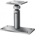 Patin support de plateforme 150 x 70/70 x 80 mm acier galvanisé bleu à visser sur VORMANN