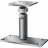 Patin support de plateforme 150 x 70/70 x 80 mm acier galvanisé bleu à visser sur VORMANN