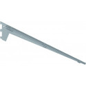 Equerre 10300 L.480mm Capacité 65kg acier blanc