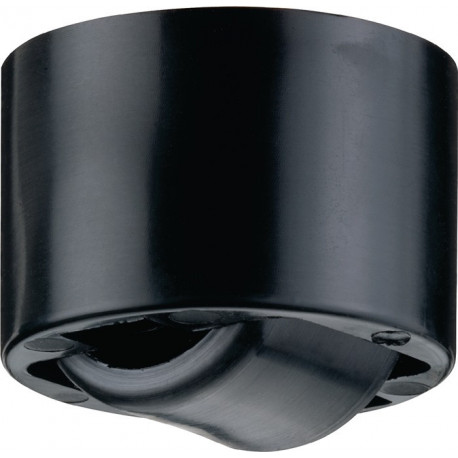 Roulette talon D. de la roue 25 mm cap. charge 50 kg surface de roulement dure p