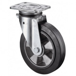 Roulette pivotante de charge lourde D. de la roue 125 mm cap. charge 200 kg caou