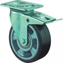 Roulette pivotante de charge lourde D. de la roue 125 mm cap. charge 200 kg avec