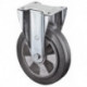 Roulette fixe de charge lourde D. de la roue 160 mm cap. charge 300 kg caoutchou