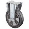 Roulette fixe de charge lourde D. de la roue 160 mm cap. charge 300 kg caoutchou