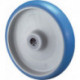 Roue de rechange D. de la roue 125 mm cap. charge 150 kg polyuréthane D. d’axe 1