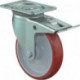 Rouleau de renvoi D. de la roue 150 mm cap. charge 240 kg avec blocage total pol