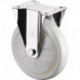 Roulette D.150mm Capolyamidecité .650kg Plastique Support L135xB110mm blanc BS ROLLEN