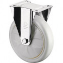 Roulette D.200mm Capolyamidecité .750kg Plastique Support L135xB110mm blanc BS ROLLEN
