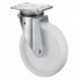 Roulette pivotante pour charge lourde D. de la roue 100 mm cap. charge 350 kg pl