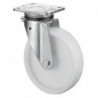 Roulette pivotante pour charge lourde D. de la roue 100 mm cap. charge 350 kg pl