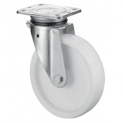 Roulette pivotante pour charge lourde D. de la roue 250 mm cap. charge 600 kg pl