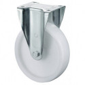 Roulette fixe de charge lourde D. de la roue 125 mm cap. charge 300 kg plastique