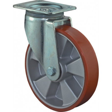 Roulette pivotante de charge lourde D. de la roue 150 mm cap. charge 550 kg poly