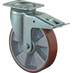 Roulette pivotante de charge lourde D. de la roue 125 mm cap. charge 450 kg avec