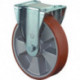 Roulette fixe de charge lourde D. de la roue 150 mm cap. charge 550 kg polyuréth