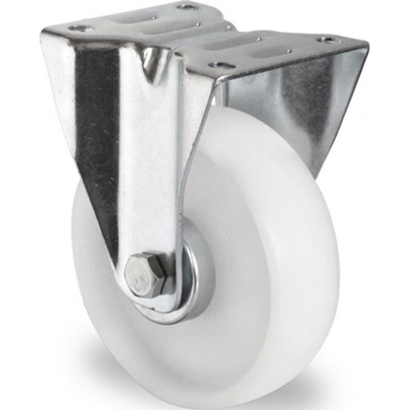 Roulette D.150mm Capolyamidecité .300kg polyamide Support L135xB110mm PROMAT