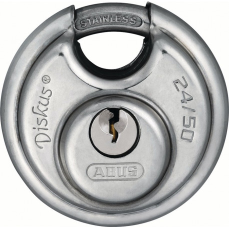 Cadenas cylindrique 24IB/50 -B.51mm Inox.ABUS