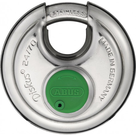 Cadenas cylindrique 24IB/70 -B.70mm Inox.ABUS