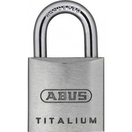 Cadenas cylindrique 64TI/20 largeur du corps de verrou 20 mm Titalium fermeture