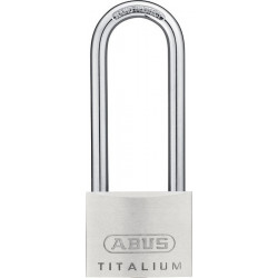 Cadenas cylindrique 64TI/50HB80 gl largeur du corps de verrou 50 mm Titalium fer