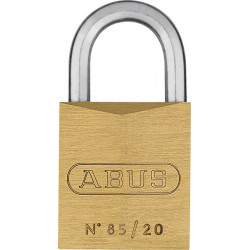 Cadenas cylindrique 85/20 largeur du corps de verrou 21 mm verrouillage multipoi