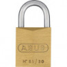Cadenas cylindrique 85/20 gl largeur du corps de verrou 21 mm laiton fermeture i