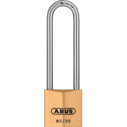 Cadenas cylindrique 85/30HB65 gl largeur du corps de verrou 30 mm laiton fermetu