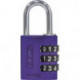 Cadenas à chiffres 165 Largeur du corps de serrure 23 mm Laiton Nombre de rouleaux à chiffres 3