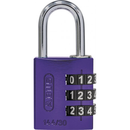Cadenas à chiffres 165 Largeur du corps de serrure 23 mm Laiton Nombre de rouleaux à chiffres 3