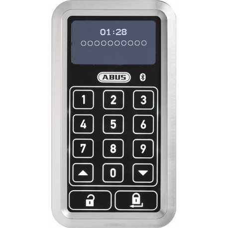 Clavier CFT3100 S surface tactile argent ABUS