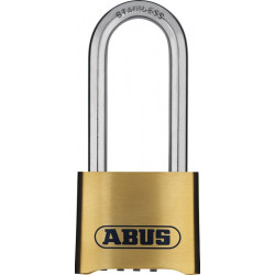 Cadenas à numéro 180IB / 50 HB63 B / SB Largeur du corps de serrure 52 mm laiton