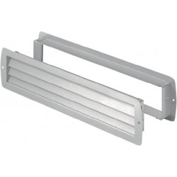 Grille aération 9020 L L.465mm B.105mm Alu.