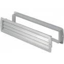 Grille aération 9020 L L.465mm B.105mm Alu.