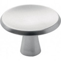 Poigée bouton pour meuble 3751 Alu argenté M4x25mm Hermeta