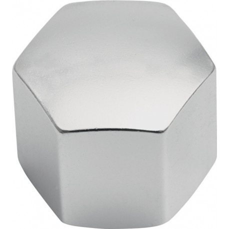 Ecrou borgne Aluminium argent anodisé M8