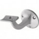 Supports de main courante 3505 Alu anodisé argent D.plaque murale 56mm