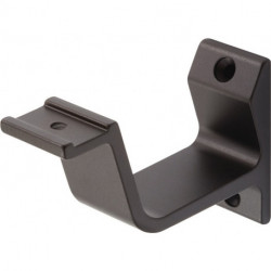 Supports de main courante 3550 Alunoir elox.droite HERMETA