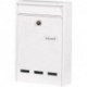 Boite aux lettres Köln 872 W H.340mm B.255mm T.85mm acier blanc DIN C4
