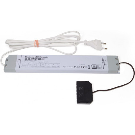Convertisseur LED 230 V 12 V 60 W 290mm L&S