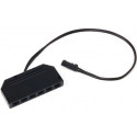 Distributeur LED noir pour 12 V 200 mm L&S